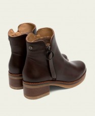 Porronet Delia 4732 boots with wood-effect heels