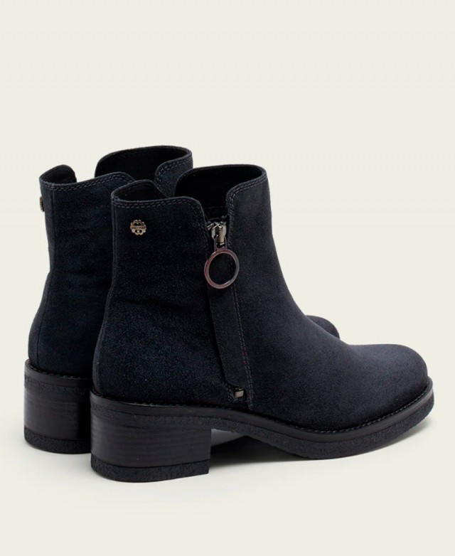 Botines casual piel de serraje Porronet Diana 4733