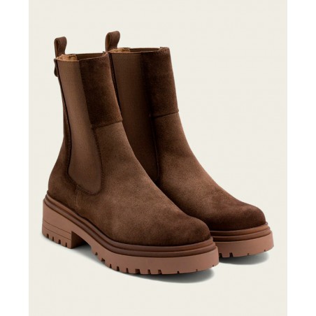 Porronet Celeste 4724 suede Chelsea boots