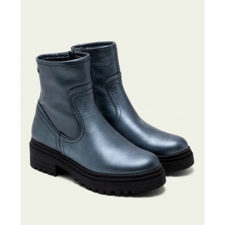 Porronet Cintia 4725 metallic ankle boots