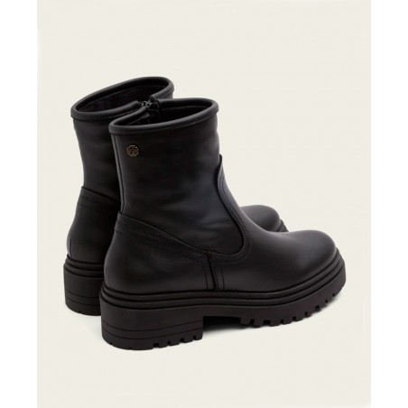 Botines negros de piel Porronet Clara 4726