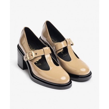 Yokono Ella-003 Mary Jane-style heeled shoe