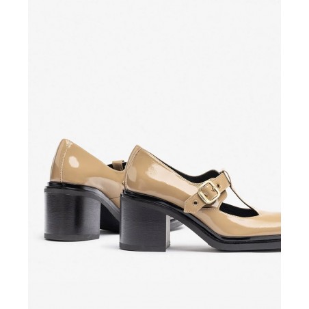 Yokono Ella-003 Mary Jane-style heeled shoe