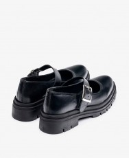Black Mary Janes with buckle Yokono Cham-006 Black Mary Janes with buckle Yokono Cham-006