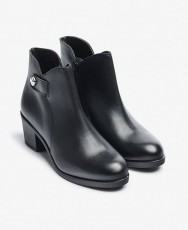 Botines negros clásicos Yokono Lille-103