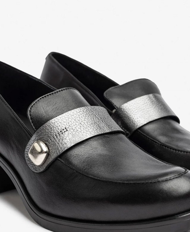 Yokono Lille-100 heeled loafers