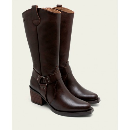 Bota estilo cowboy moka Porronet Fiona 4756