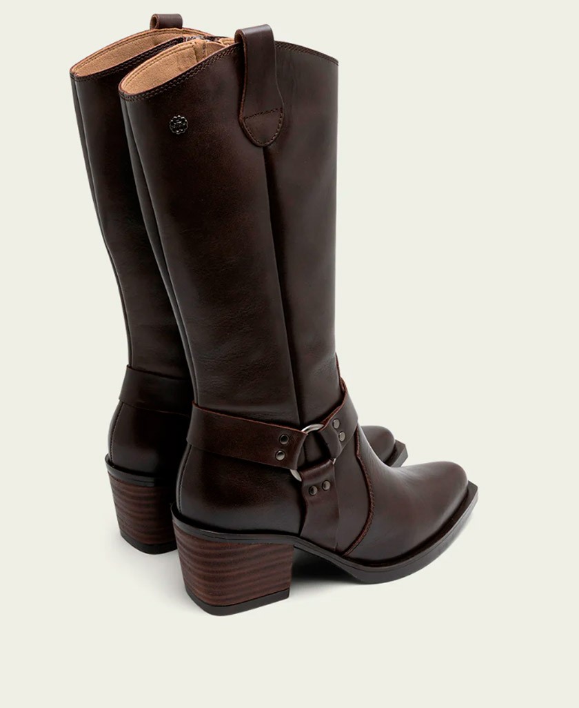 Bota estilo cowboy moka Porronet Fiona 4756