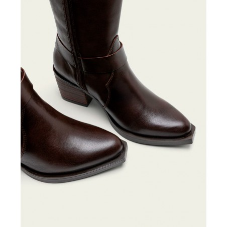 Bota estilo cowboy moka Porronet Fiona 4756