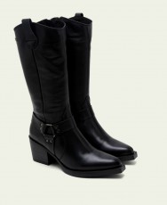 Porronet Fiona 4756 women's black high boots