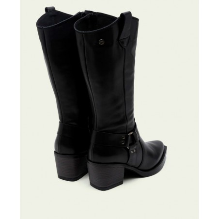 Botas altas negras de mujer Porronet Fiona 4756