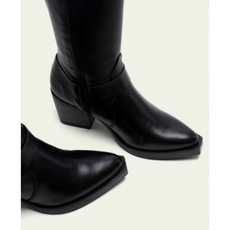 Botas altas negras de mujer Porronet Fiona 4756
