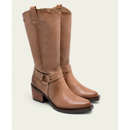 Botas estilo cowboy taupe Porronet Fiona 4756