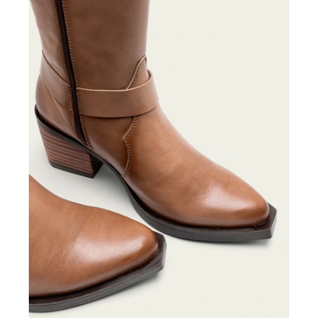 Botas estilo cowboy taupe Porronet Fiona 4756