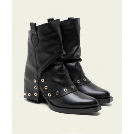 Bota cowboy con tachuelas Porronet Flavia 4758