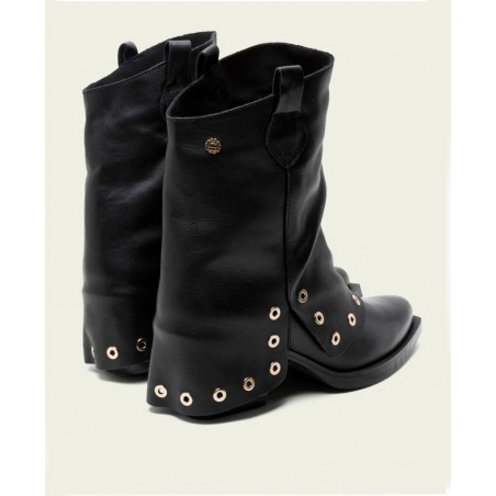 Bota cowboy con tachuelas Porronet Flavia 4758