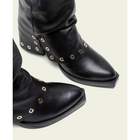 Porronet Flavia 4758 studded cowboy boot