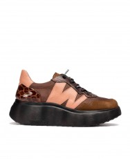 Brown sneakers Wonders Roma A-3631