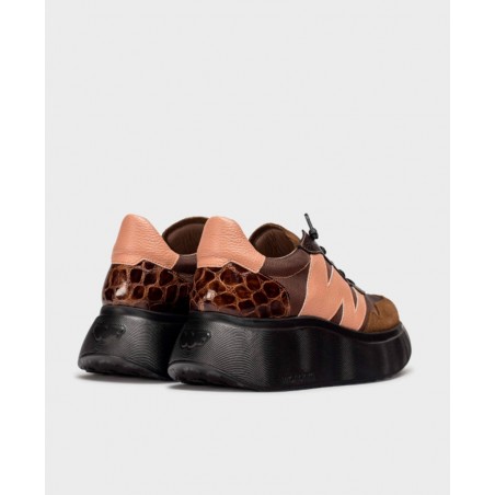 Brown sneakers Wonders Roma A-3631