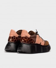 Brown sneakers Wonders Roma A-3631