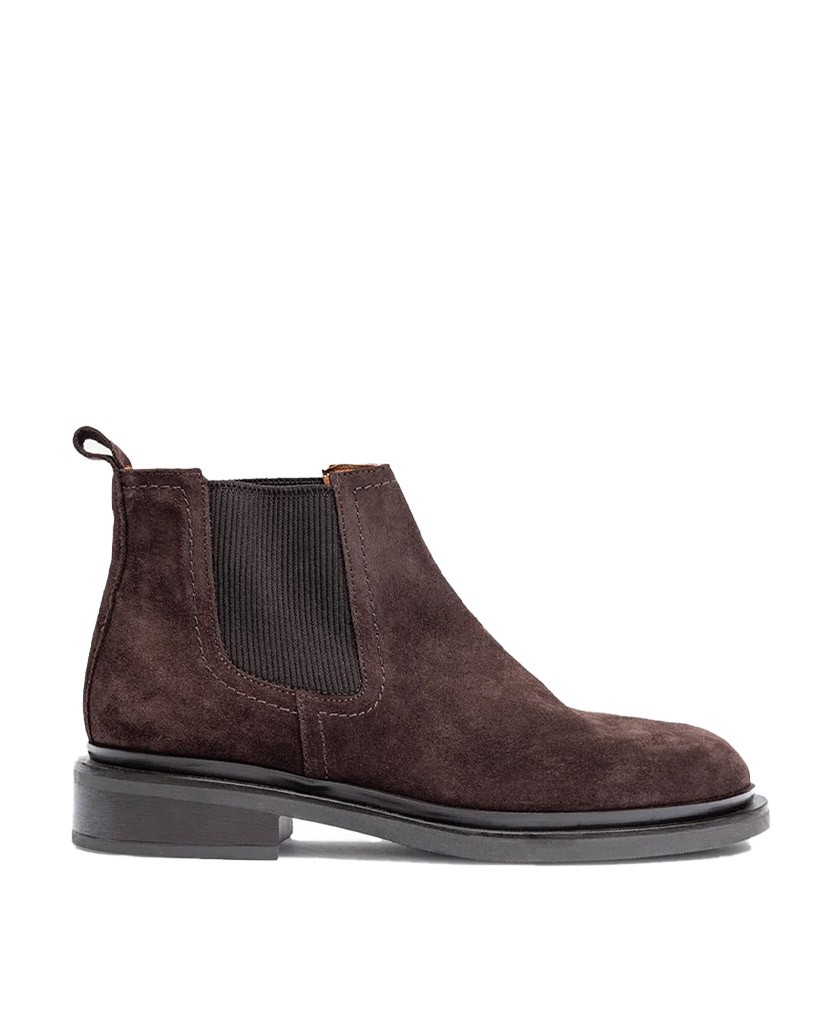 Botines para mujer en color marron Caracteristicas con cremallera tacon 5 cm zapato de estilo casual suela de goma exterior pie