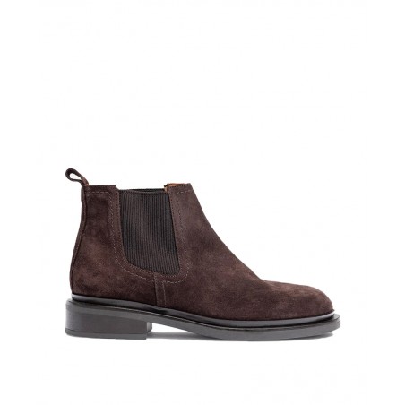 Botines para mujer en color marron Caracteristicas con cremallera tacon 5 cm zapato de estilo casual suela de goma exterior pie