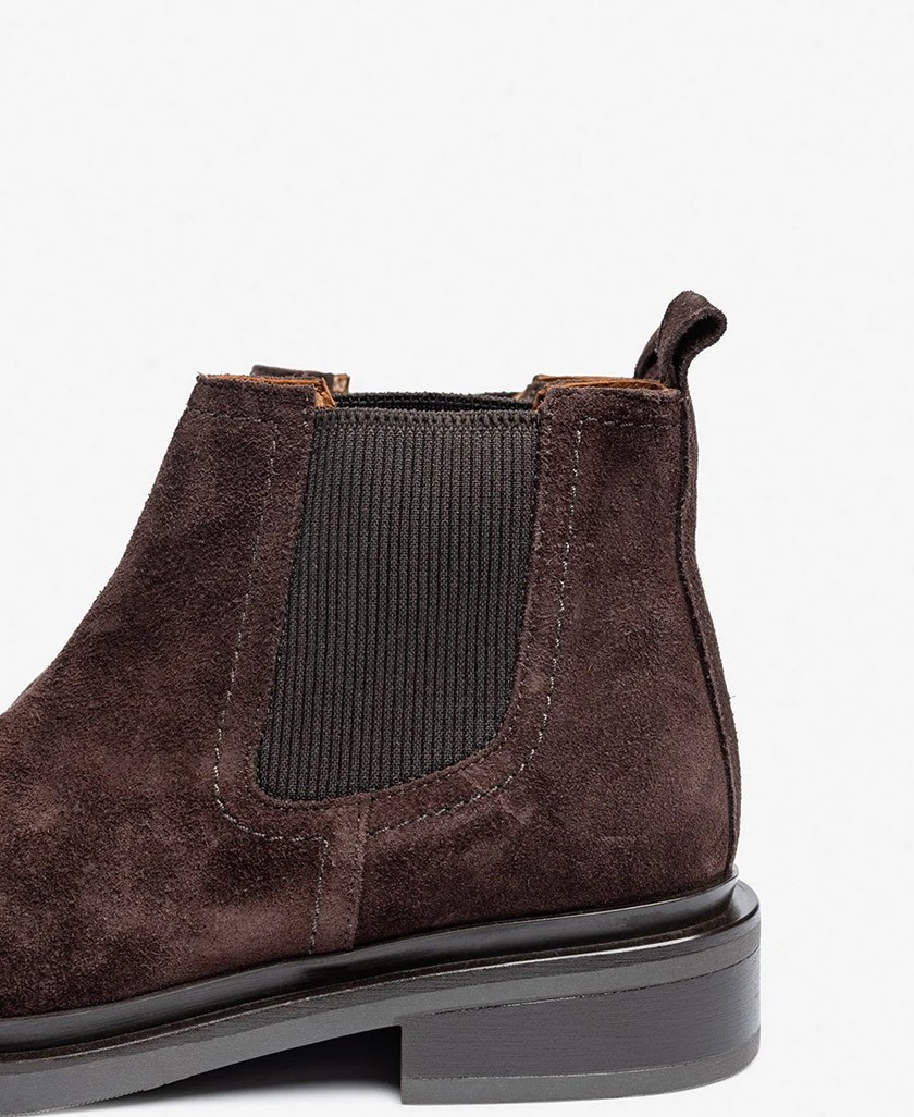 Botines para mujer en color marron Caracteristicas con cremallera tacon 5 cm zapato de estilo casual suela de goma exterior pie