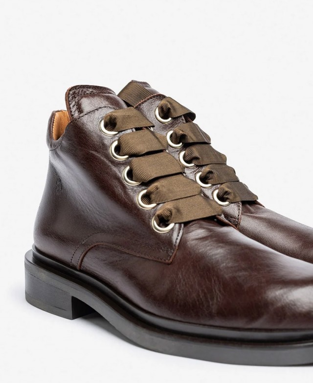 Yokono Lei-006 military-style ankle boots