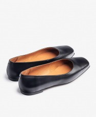 Yokono Lenna-104 square toe ballerina flats
