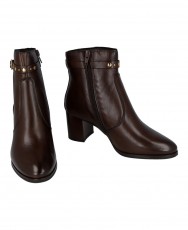 Elegant Catchalot 4158 leather ankle boots