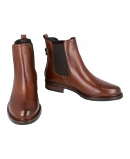 Catchalot 1057 flat ankle boots with elasticated sides