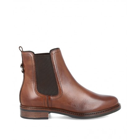 Catchalot 1057 flat ankle boots with elasticated sides