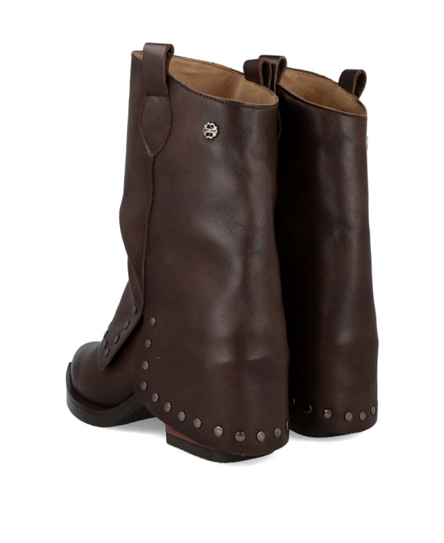 Porronet Fiorella 4760 double-sided ankle boots