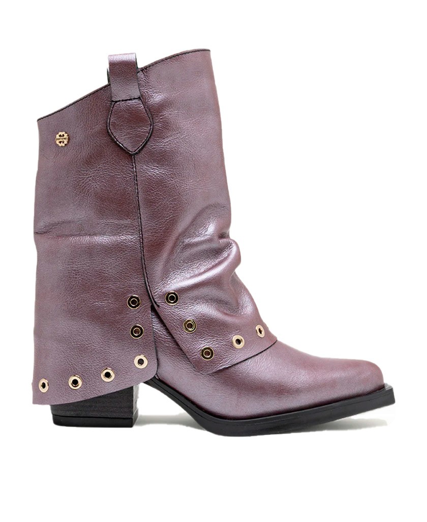 Botines metalizados Porronet Florence 4757