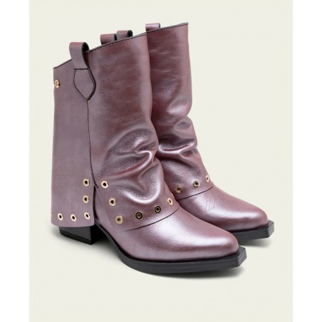 Porronet Florence 4757 metallic ankle boots