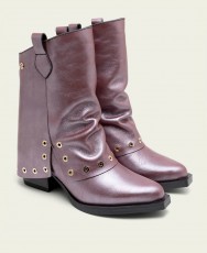 Botines metalizados Porronet Florence 4757