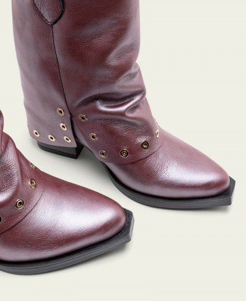 Porronet Florence 4757 metallic ankle boots