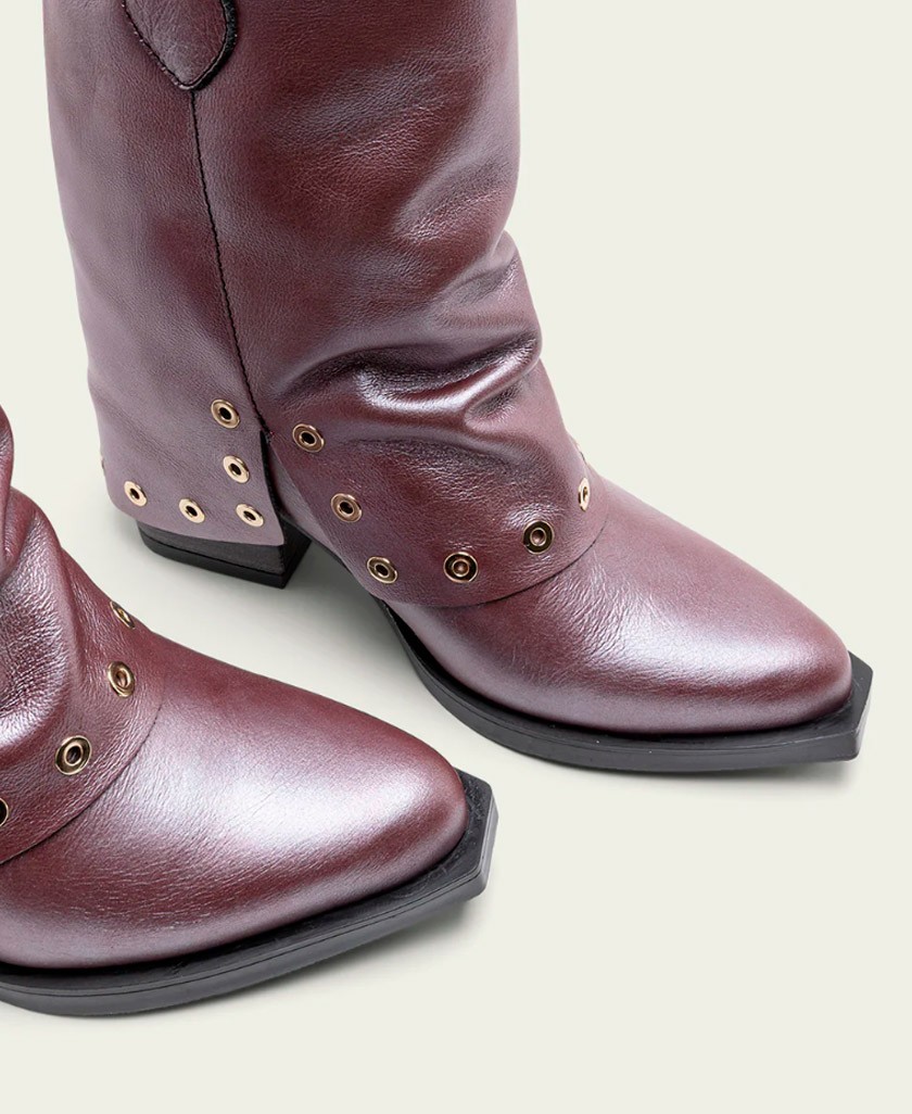 Porronet Florence 4757 metallic ankle boots