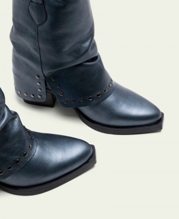 Porronet Faith 4759 studded ankle boots