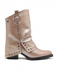 Botines cowboy platino Porronet Faith 4759