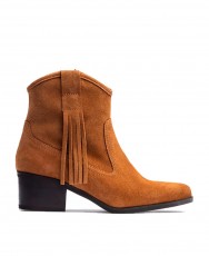 Botines cowboy con flecos Yokono Laila-002