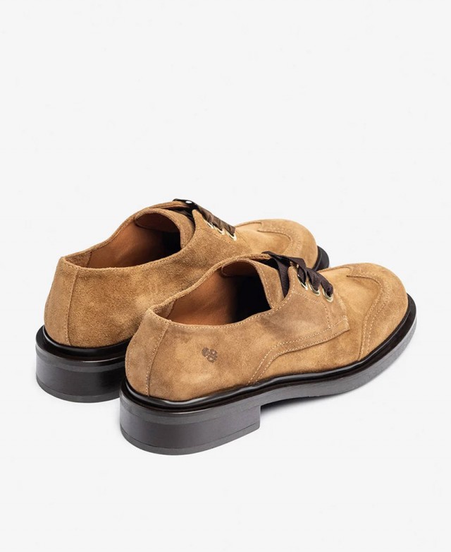 Zapatos de piel de serraje Yokono Lei-004