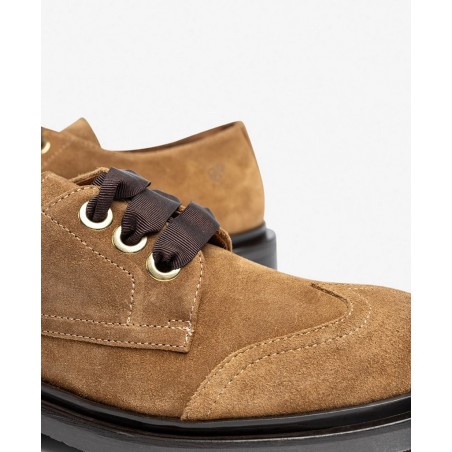 Zapatos de piel de serraje Yokono Lei-004