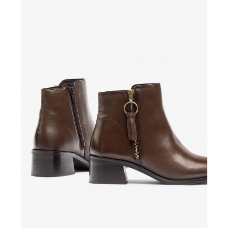 Botines marrones de mujer Yokono Lop-409