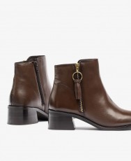 Botines marrones de mujer Yokono Lop-409