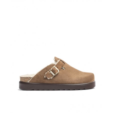 Zapato marrón para mujer Yokono Zueco Tunez 600b