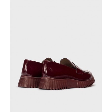 Wonders Flexfly A-4402 burgundy women's loafers