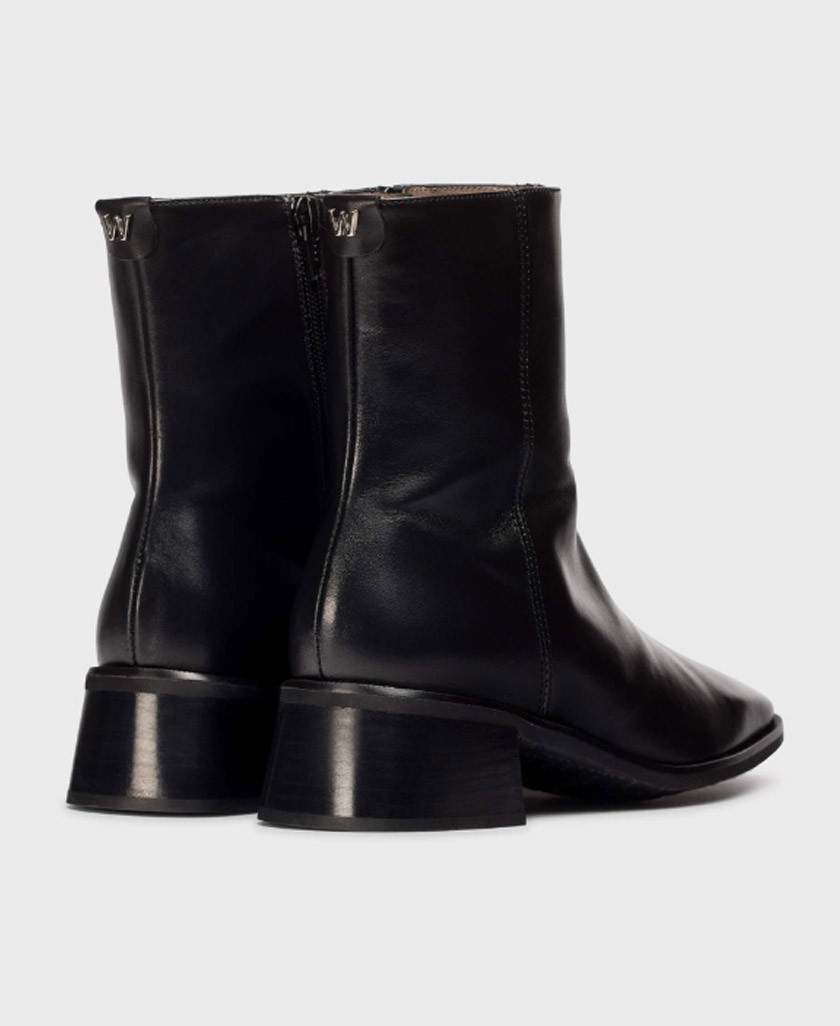 Botines de piel para mujer Wonders Ayla D-1601