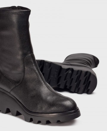 Botines con cremallera Wonders Toronto G-7017