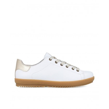 Catchalot 2981 white leather sneakers